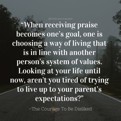 the courage to be disliked quotes